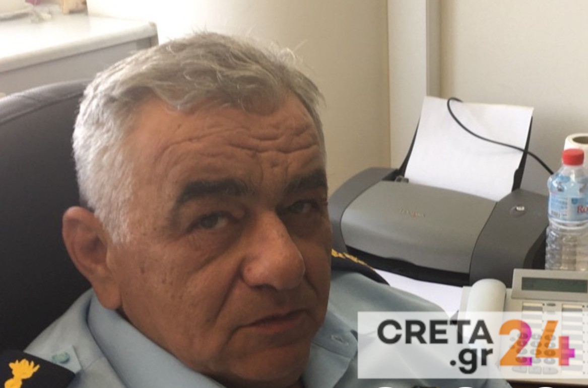 Ο Γιάννης Αμαργιαννιτάκης νέος Αστυνομικός Διευθυντής Ηρακλείου